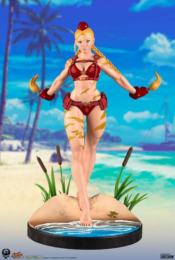 Descubre el apasionante mundo de Estatua Cammy Red Variant.