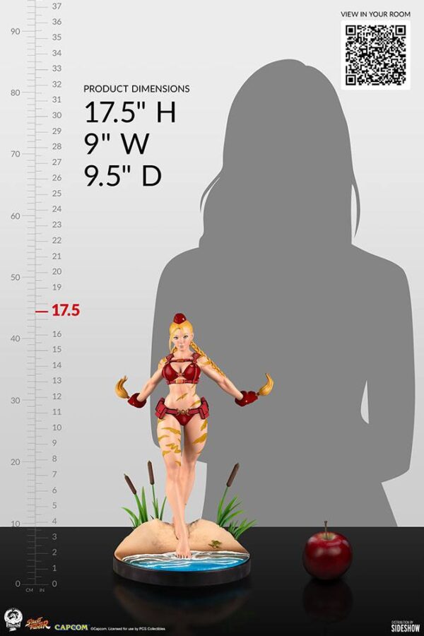 Descubre el apasionante mundo de Estatua Cammy Red Variant.