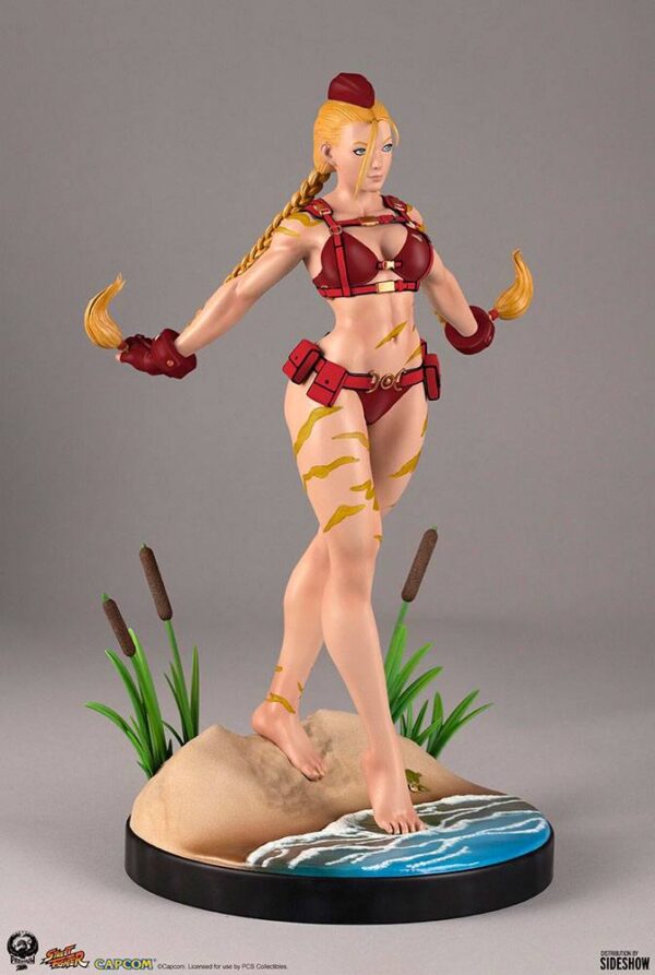 Descubre el apasionante mundo de Estatua Cammy Red Variant.