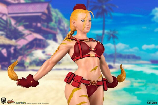 Descubre el apasionante mundo de Estatua Cammy Red Variant.