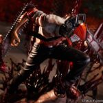Descubre el apasionante mundo de Estatua Chainsaw Man 28cm.