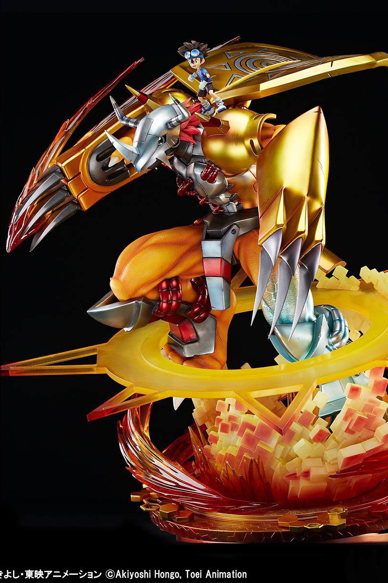 Descubre el apasionante mundo de Estatua Digimon WarGreymon 60cm.