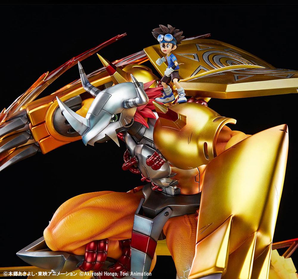 Descubre el apasionante mundo de Estatua Digimon WarGreymon 60cm.