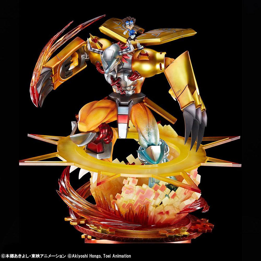 Descubre el apasionante mundo de Estatua Digimon WarGreymon 60cm.