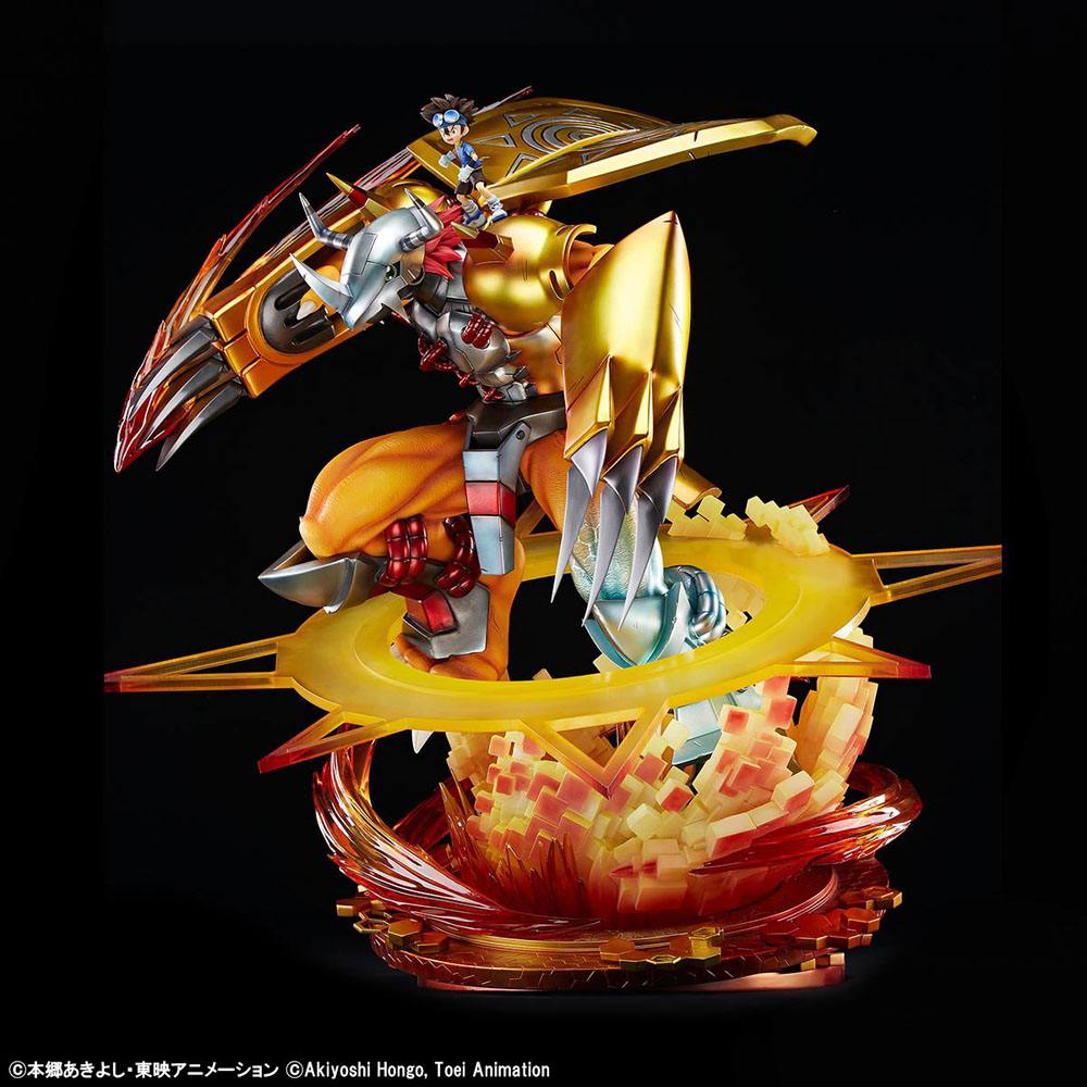 Descubre el apasionante mundo de Estatua Digimon WarGreymon 60cm.