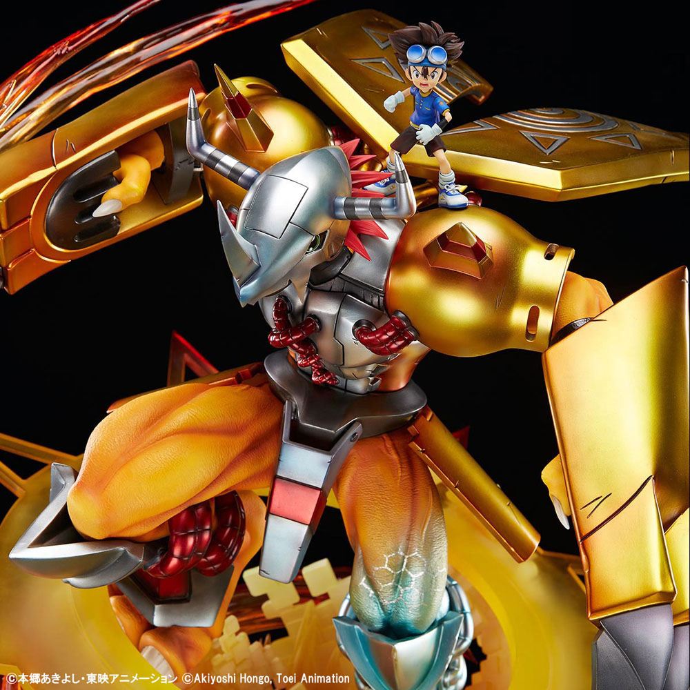 Descubre el apasionante mundo de Estatua Digimon WarGreymon 60cm.