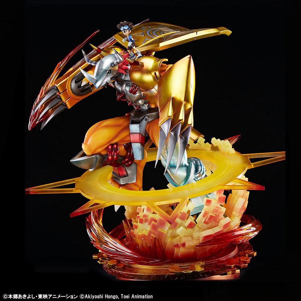 Descubre el apasionante mundo de Estatua Digimon WarGreymon 60cm.