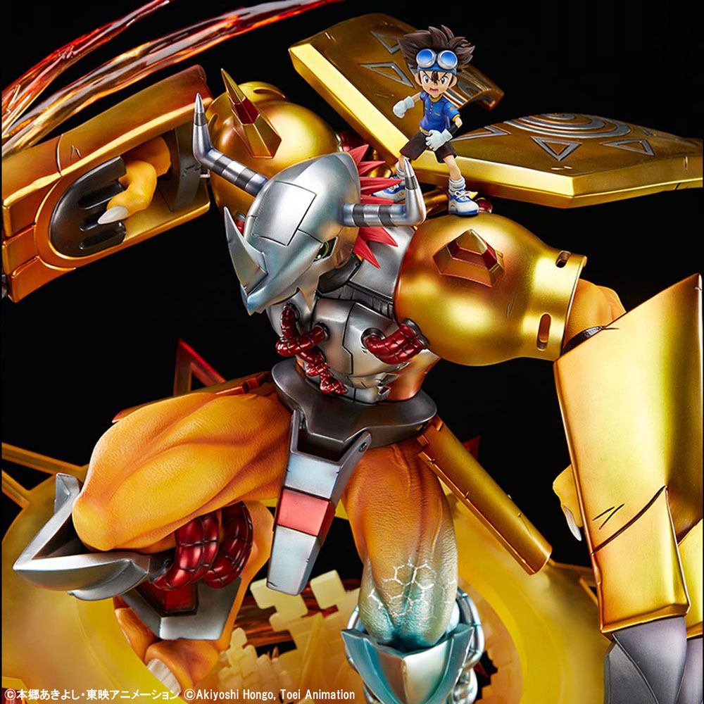 Descubre el apasionante mundo de Estatua Digimon WarGreymon 60cm.