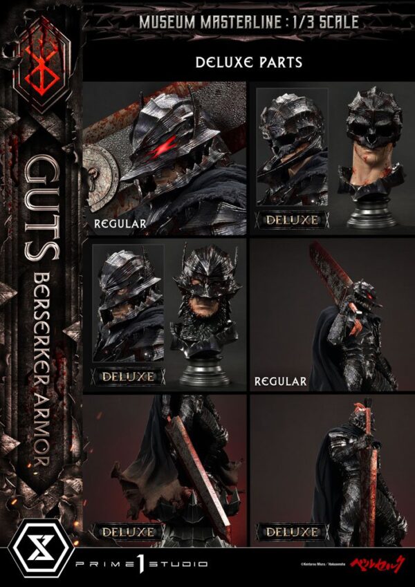 Descubre el apasionante mundo de Estatua Guts Berserker Armor Edition Deluxe.