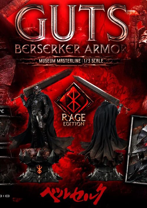 Descubre el apasionante mundo de Estatua Guts Berserker Armor Rage.