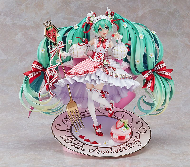 Descubre el apasionante mundo de Estatua Hatsune Miku 15th Anniversary.