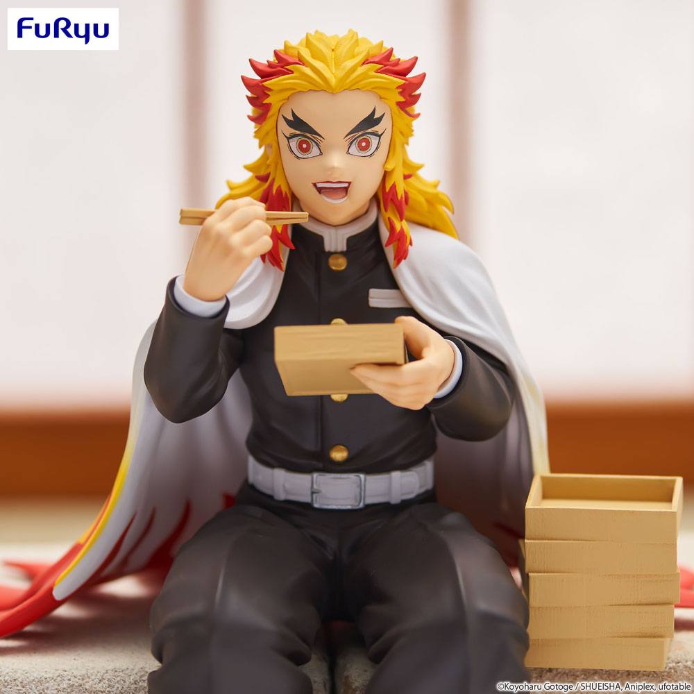 Descubre el apasionante mundo de Estatua Noodle Stopper Rengoku Kyojuro.