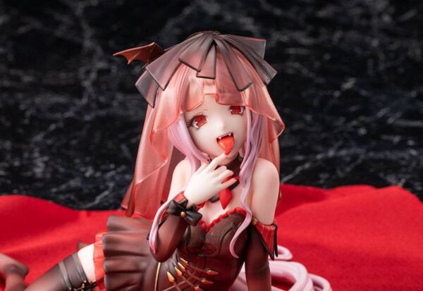 Descubre el apasionante mundo de Estatua Shalltear Bride 11cm.