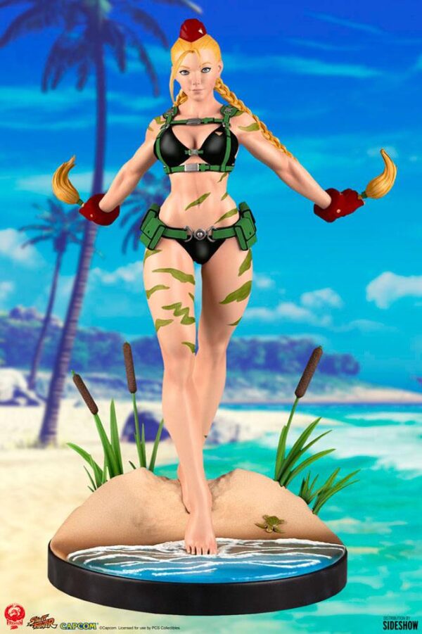 Estatua Street Fighter Cammy 44cm