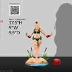 Descubre el apasionante mundo de Estatua Street Fighter Cammy 44cm.