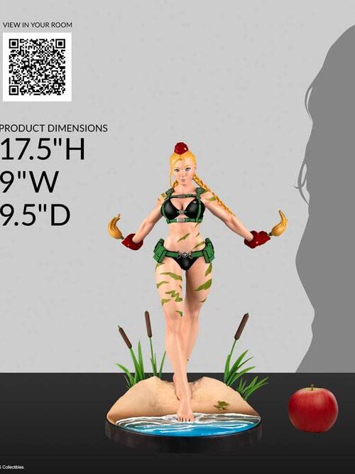 Descubre el apasionante mundo de Estatua Street Fighter Cammy 44cm.