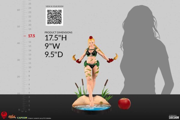 Descubre el apasionante mundo de Estatua Street Fighter Cammy 44cm.