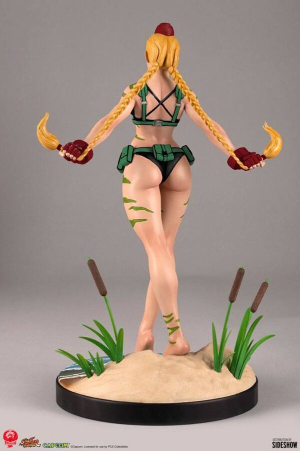 Descubre el apasionante mundo de Estatua Street Fighter Cammy 44cm.