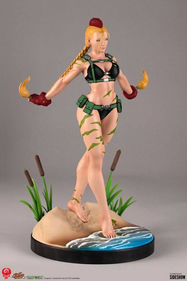 Descubre el apasionante mundo de Estatua Street Fighter Cammy 44cm.