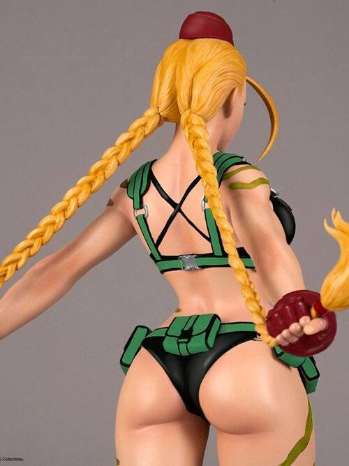 Descubre el apasionante mundo de Estatua Street Fighter Cammy 44cm.