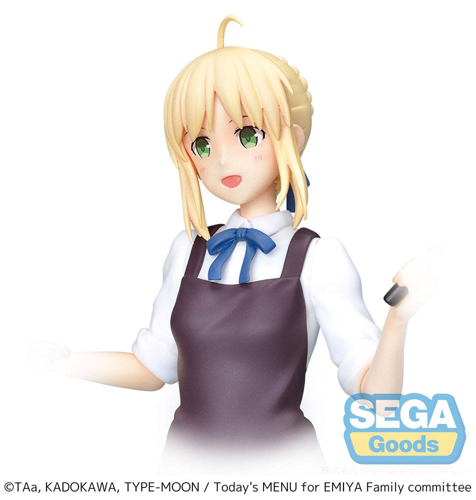 Descubre el apasionante mundo de Estatua Today Menu for Emiya Family Saber.