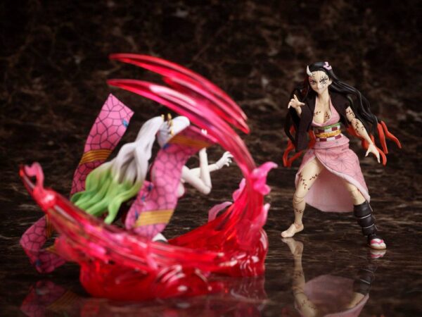 Descubre el apasionante mundo de Figura BUZZmod Nezuko Kamado Demon Advancing.