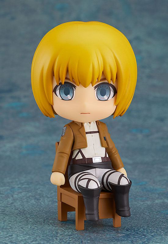 Descubre el apasionante mundo de Figura Nendoroid Swacchao Armin Arlert.