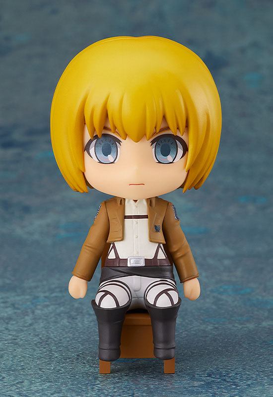 Descubre el apasionante mundo de Figura Nendoroid Swacchao Armin Arlert.