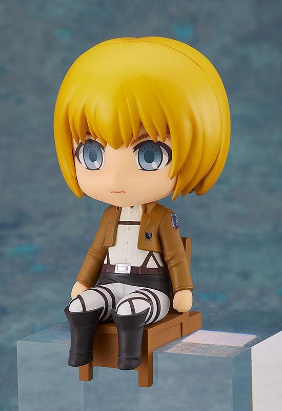 Descubre el apasionante mundo de Figura Nendoroid Swacchao Armin Arlert.