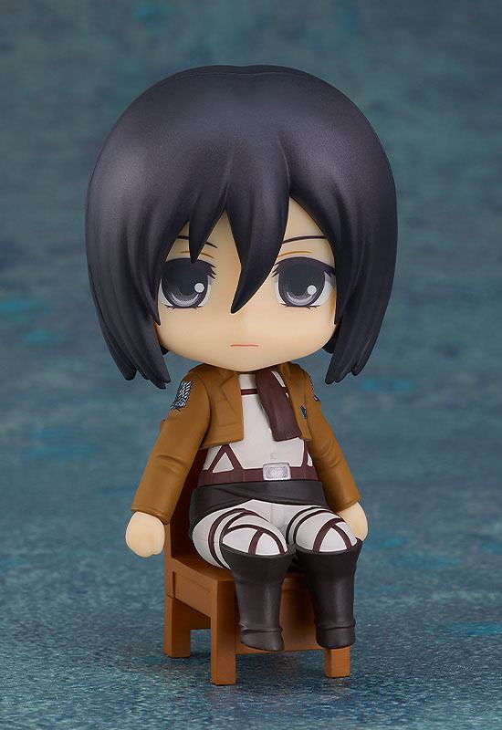 Descubre el apasionante mundo de Figura Nendoroid Swacchao Mikasa Ackerman.