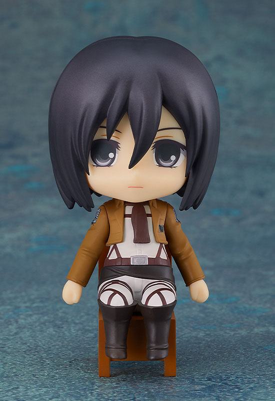 Descubre el apasionante mundo de Figura Nendoroid Swacchao Mikasa Ackerman.