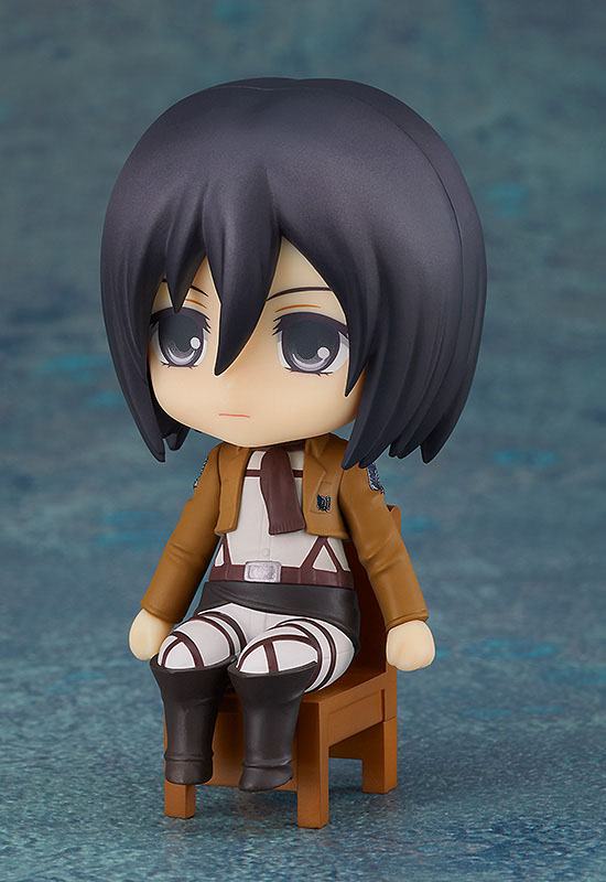 Descubre el apasionante mundo de Figura Nendoroid Swacchao Mikasa Ackerman.