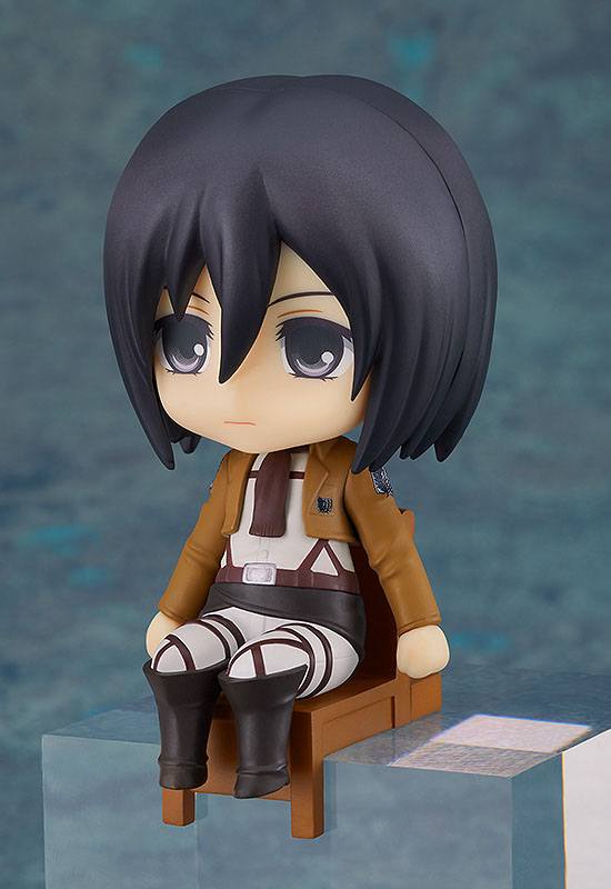 Descubre el apasionante mundo de Figura Nendoroid Swacchao Mikasa Ackerman.