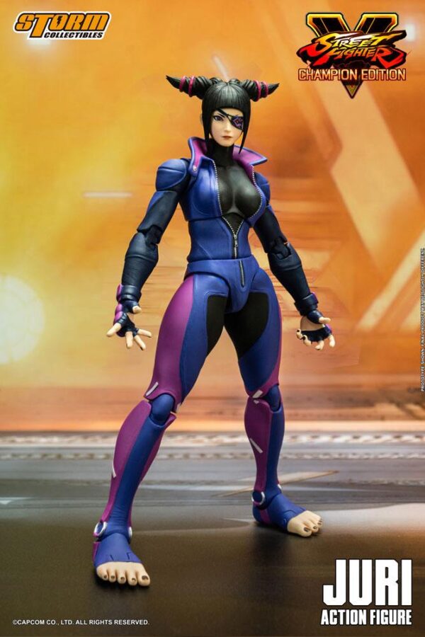 Figura Street Fighter Juri Han 18cm