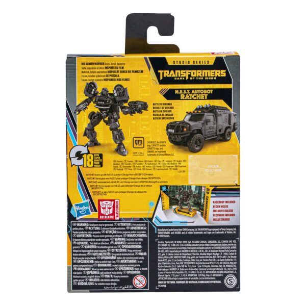 Descubre el apasionante mundo de Figura Studio Series Actionfigur Autobot Ratchet.
