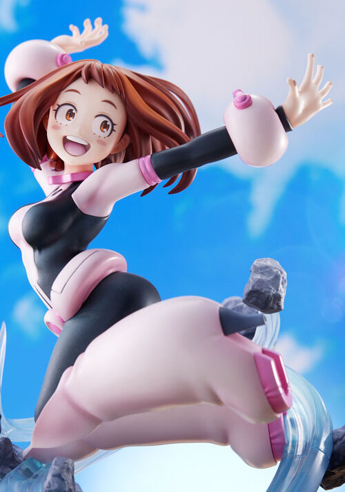 Descubre el apasionante mundo de Estatua Ochaco Uraraka 23cm.