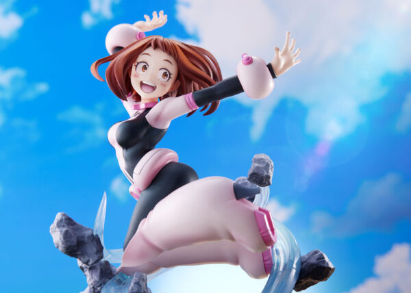 Descubre el apasionante mundo de Estatua Ochaco Uraraka 23cm.