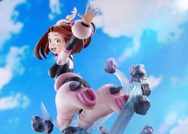 Descubre el apasionante mundo de Estatua Ochaco Uraraka 23cm.