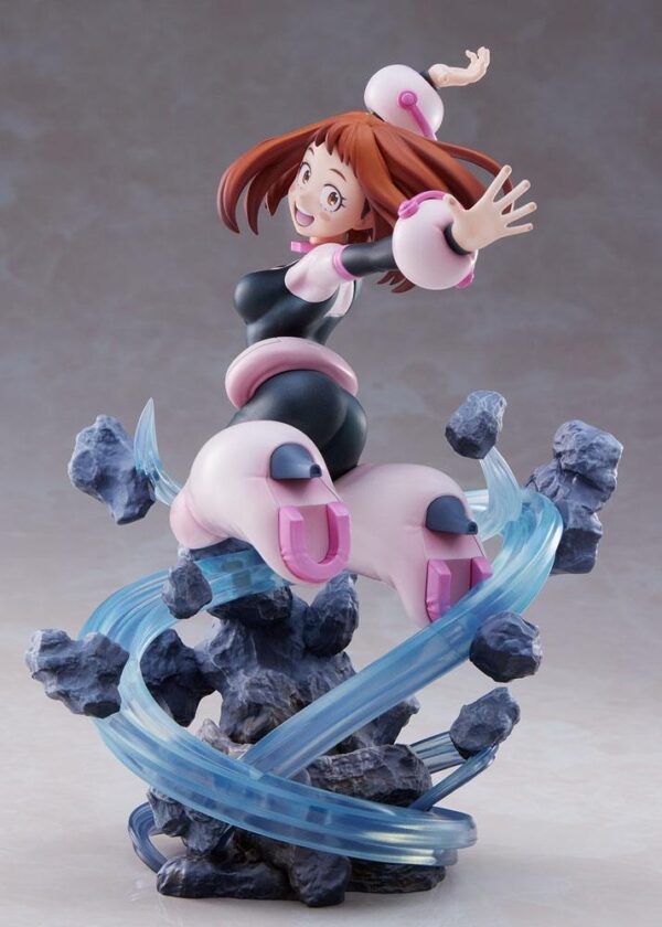 Descubre el apasionante mundo de Estatua Ochaco Uraraka 23cm.