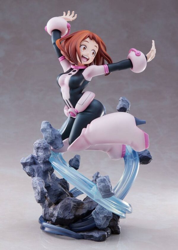 Descubre el apasionante mundo de Estatua Ochaco Uraraka 23cm.