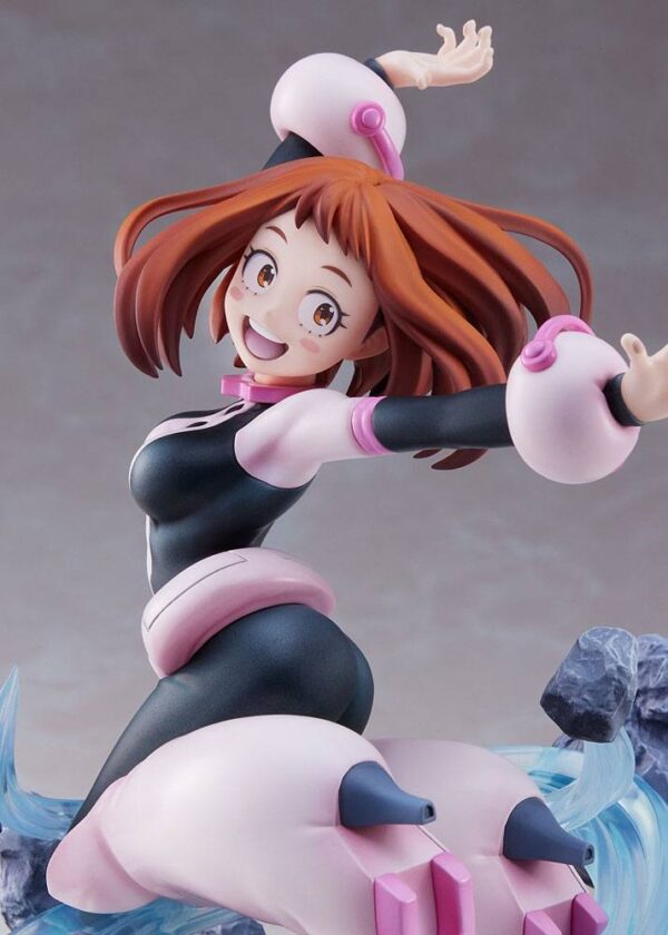Descubre el apasionante mundo de Estatua Ochaco Uraraka 23cm.