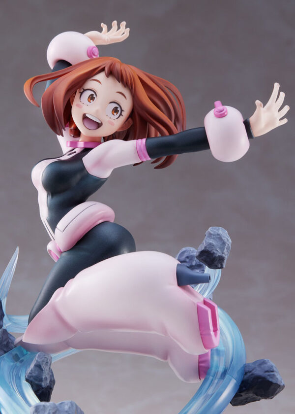 Descubre el apasionante mundo de Estatua Ochaco Uraraka 23cm.