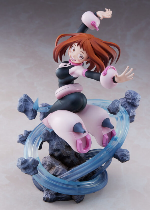 Descubre el apasionante mundo de Estatua Ochaco Uraraka 23cm.