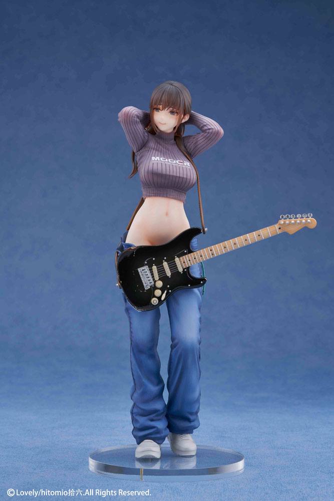 Descubre el apasionante mundo de Estatua Original Character Guitar Girl Deluxe.