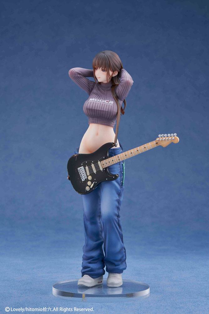 Descubre el apasionante mundo de Estatua Original Character Guitar Girl Deluxe.