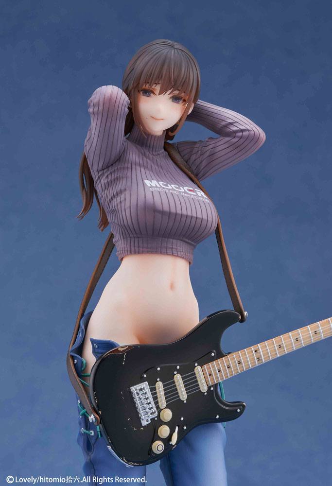 Descubre el apasionante mundo de Estatua Original Character Guitar Girl Deluxe.