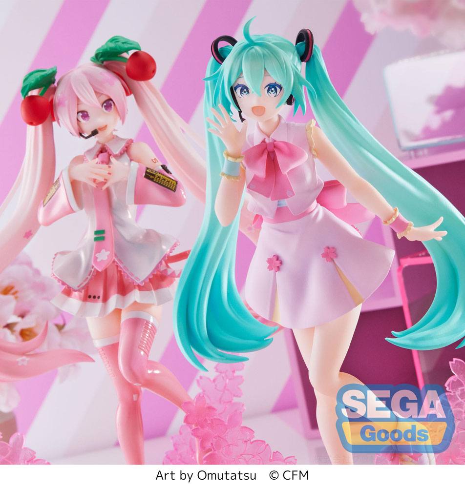 Descubre el apasionante mundo de Estatua Luminasta Sakura Miku Omutatsu.