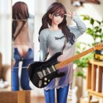 Descubre el apasionante mundo de Estatua Original Character Guitar MeiMei.