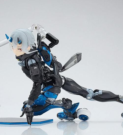 Descubre el apasionante mundo de Figura Motored Cyborg Runner Techno Azur.