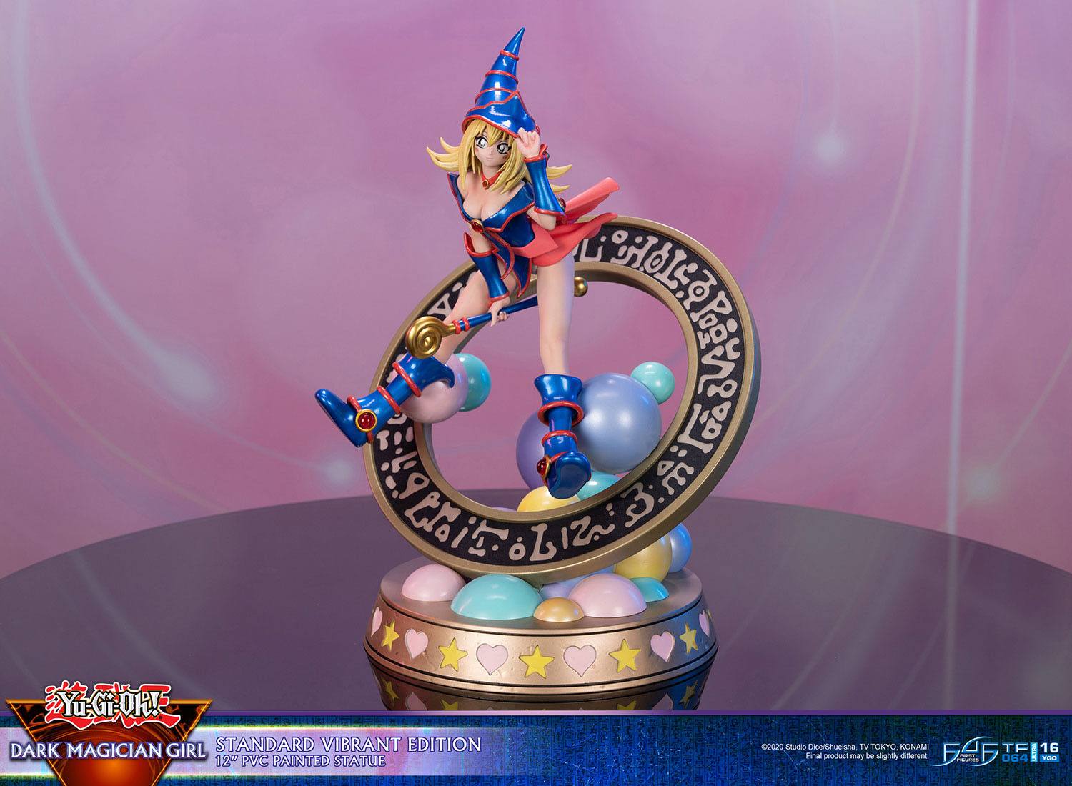 Descubre el apasionante mundo de Estatua Dark Magician Girl Vibrant Edition.
